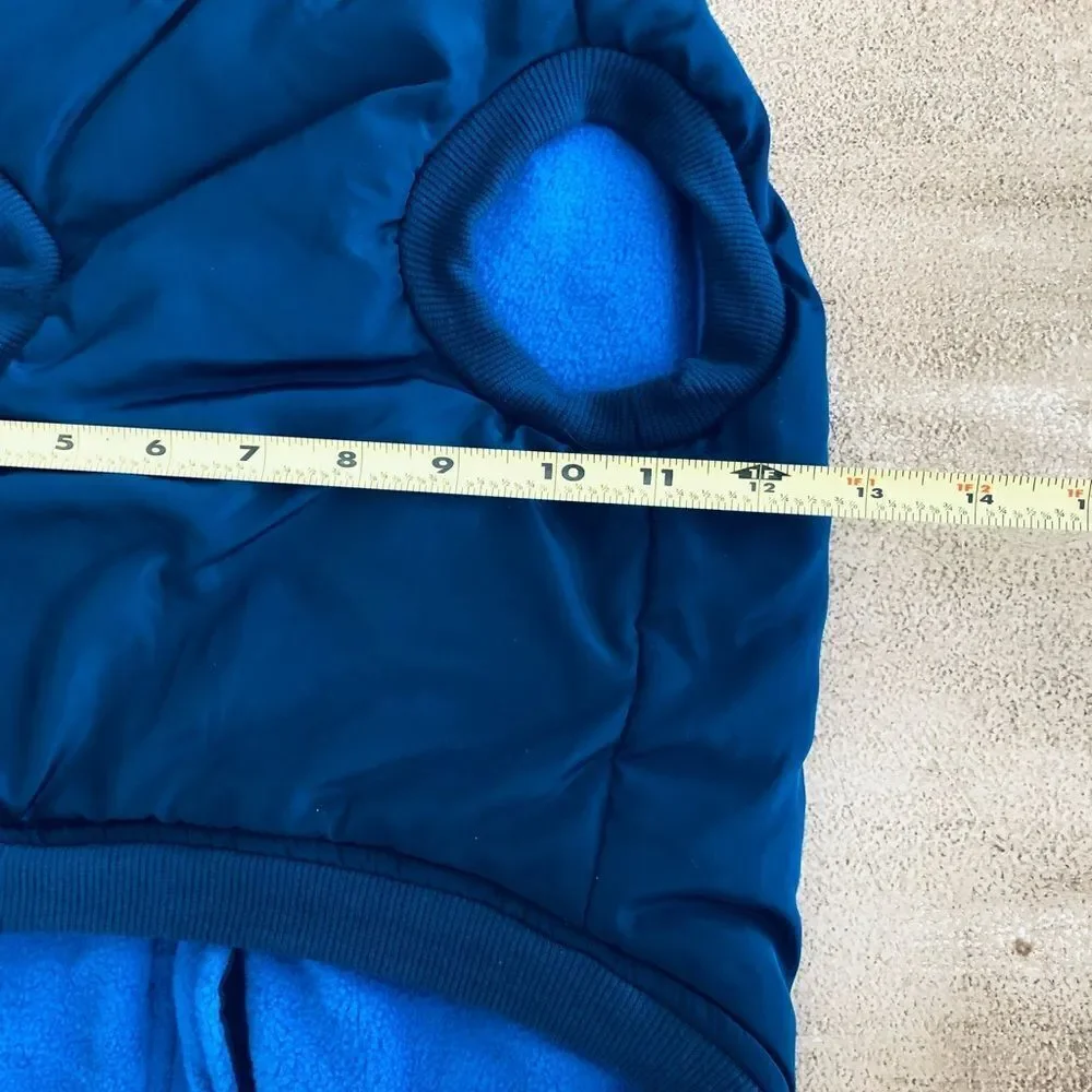 Top Paw Navy Blue Winter Dog Pet Jacket Coat L